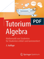 Tutorium Algebra - Mathematik Von Studenten Für Studenten Erklärt Und Kommentiert (PDFDrive)