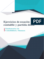 Ejercicios de contabilidad básica y partida doble