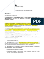 Anexo J - Modelo de Contrato - Obras de Construccion