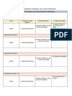 Ejemplos Analisis de Desempeños de Aprendizaje