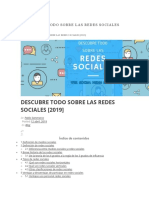 Descubre Todo Sobre Las Redes Sociales