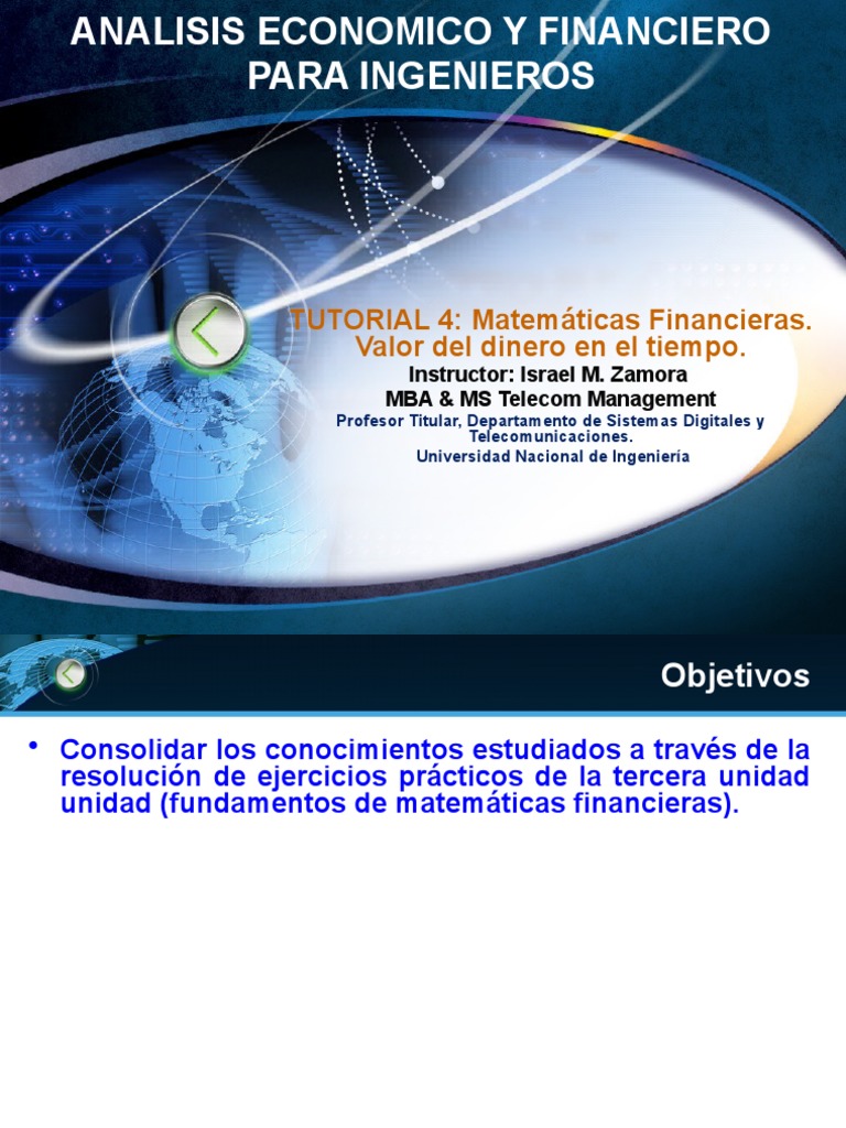 Cálculo de Valores en Matemáticas Financieras | PDF | Finanzas ...
