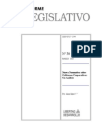 SIL 30 Nueva Normativa Sobre Gobiernos Corporativos Un Analisis JSalas Marzo2010