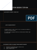 Argumentos DEDUCTIVOS para Mandar