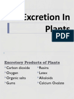 CSEC Biology-Excretion in Plants