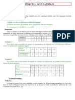 01 STS1E Statistiques 2 Variables
