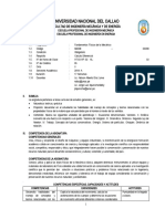 Silabo de Fundamentos Fisicos de La Mecanica