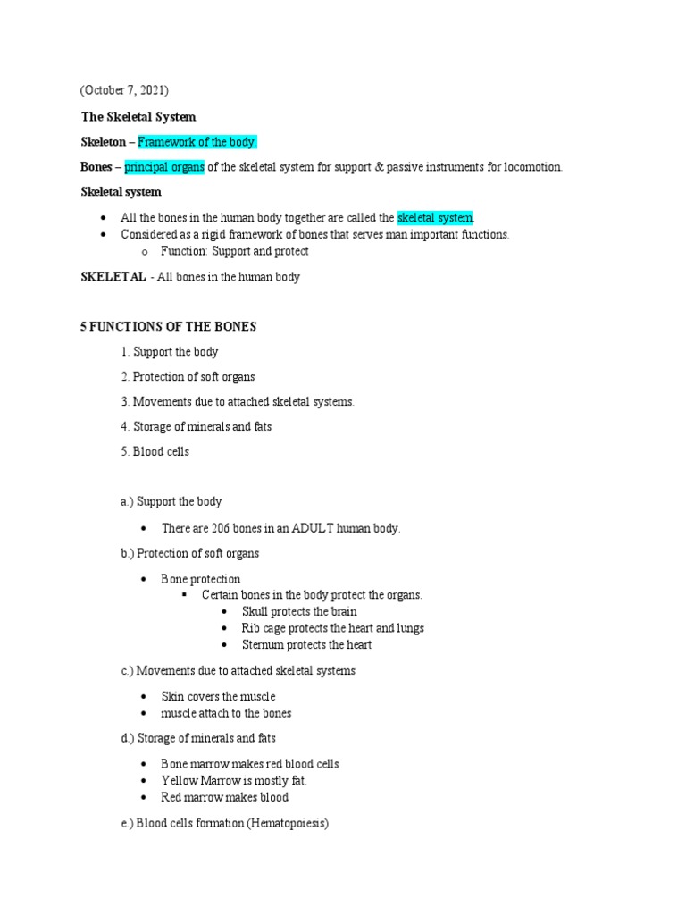 SKELETAL SYSTEM HUMAN ANATOMY AND PHYSIOLOGY PDF visual data 7