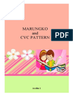 Marungko & CVC Pattern