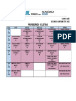 4° Año Profesorado 2° Cuat 2022