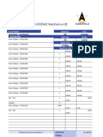 (I-Roomz Nakshatra-Lr) : Guest Details: Invoice # Date Room No: Resno: Arrival Date Arr Time: Departure Date Dep Time