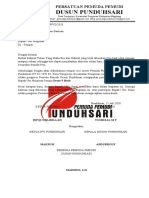 Surat Permohonan Bantuan Cuci Motor