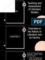 EL106 Teaching and Assessmnt of Literature Studies