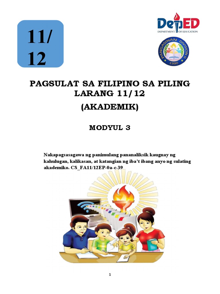 Mod. 3 Piling Larang Akademik | PDF