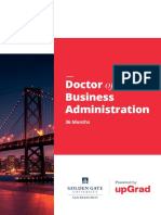 Earn a Doctor of Business Administration from Golden Gate University in San Francisco