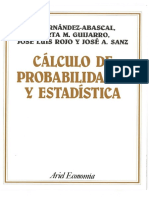 Cálculo de Probabilidades y Estadística