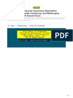 Pliancecalendar - In-Flow Chart of Corporate Insolvency Resolution Process CIRP Under Insolvency and Bankruptcy Code 2016