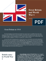 Great Britain and World War 1