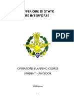 Operations Planning Course Students Handbook Ed 2018