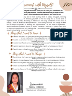 Beige and Brown Simple Abstract Notes A4 Document