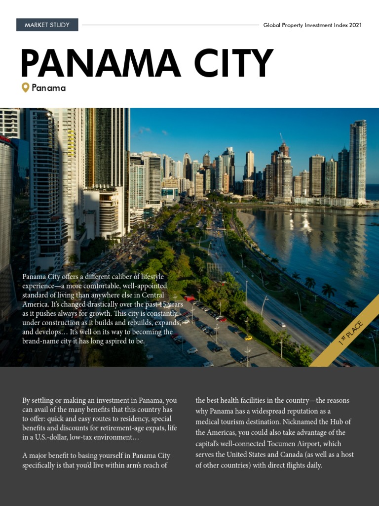 Market Study Panamacity Panama PDF Taxes Property Tax