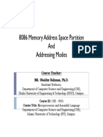 Lecture-4 (8086 Memory Address Space Partition)