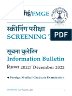 Information Bulletin FMGE Dec 2022 - Final Version For Website