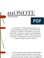 BIONOTE