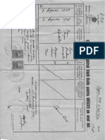 Extras Din Registrul Starii Civile Pentru Nascutii Din Anul 1908