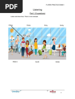 A2 Flyers Exam Practice Part 7 | PDF | Language Arts & Discipline