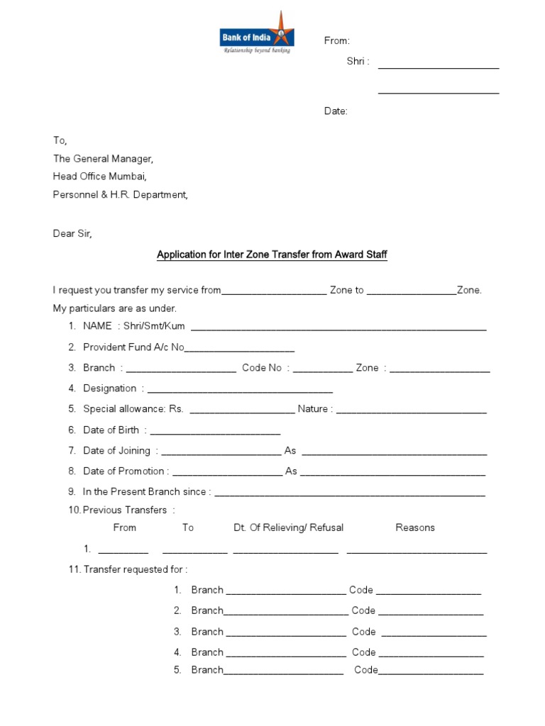 Interzone Transfer Application 1 1 | PDF | Justice | Crime & Violence