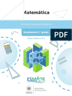 Orientaciones Estudiante Matematica 3er Grado s1 s5 f2