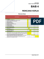 Bab 4 Rencana Kerja Pelaksanaan Pekerjaan