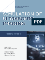 Simulation of Ultrasonic Imaging