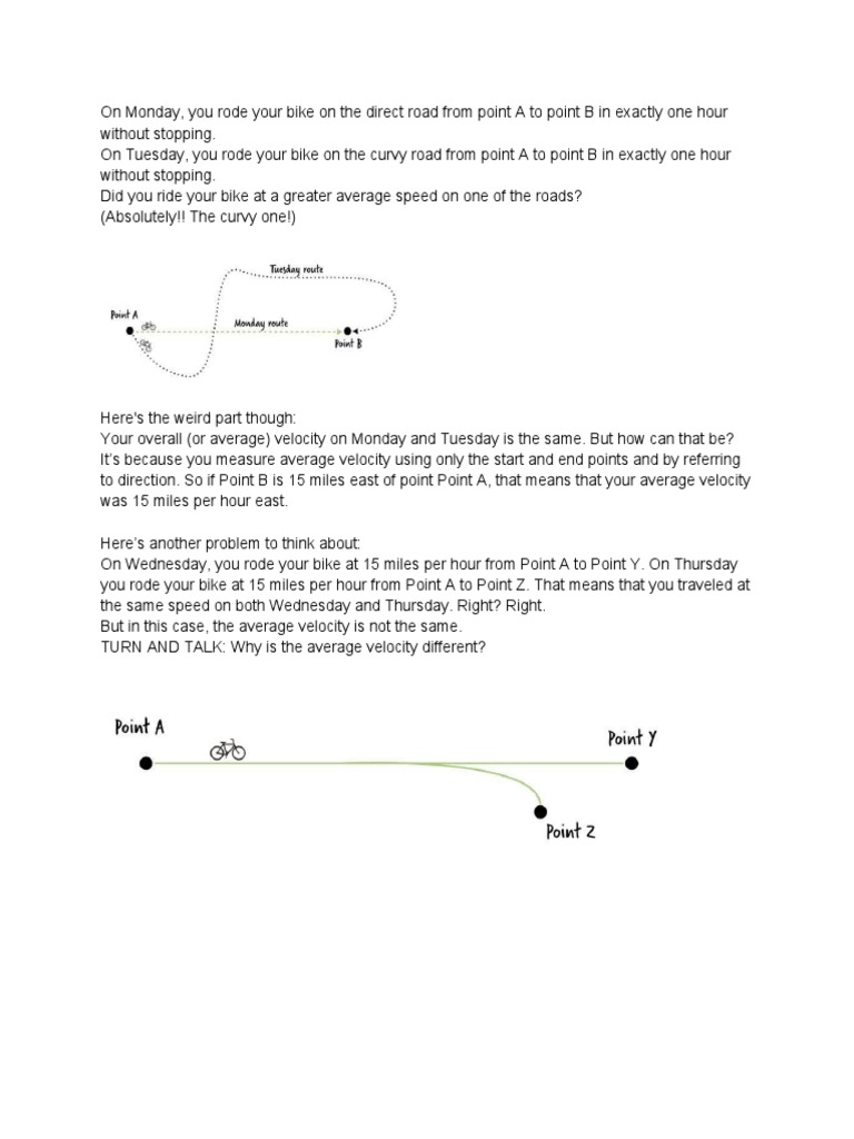 Speed N Velocity | PDF