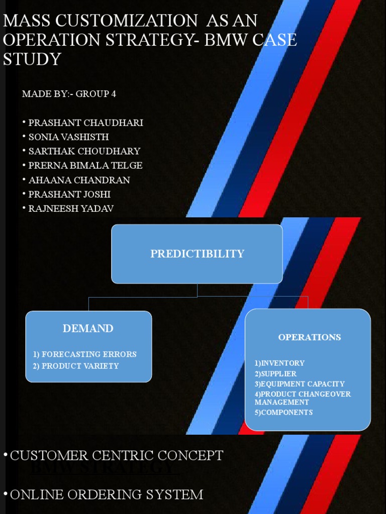 BMW Case Study Group 4 | PDF