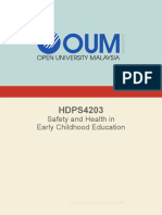 HDPS4203 Safety & Health in Early Childhood Education - Esept21 (CS)