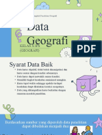 Kelas X - KD 3.3 - Data Geografi Baru