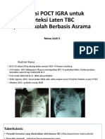 Aplikasi POCT IGRA Untuk TB Laten 16 Juli 2022 Tanpa Kasus