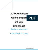 2019 Advanced 30 Day Challenge