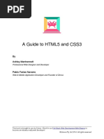 A Guide To HTML5 and CSS3