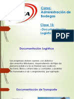Clase 13 Administración de Bodegas Documentacion Logistica