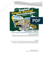 CP TP ATP Dasar Dasar Geologi Pertambangan