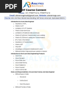 ADF Course Content