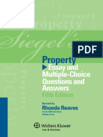 Siegel's Property - Essay and Mu - Brian N. Siegel