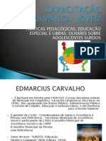 Práticas Pedagógicas, Educação Especial e Libras: Olhares Sobre Adolescentes Surdos