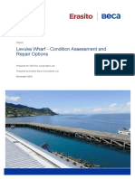 Levuka Wharf Condition and Repair Options Rev B 23112015