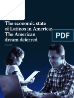 The Economic State of Latinos in America The American Dream Deferred Executive Summary