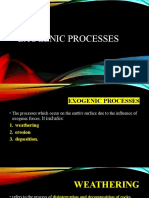 Exogenic processes explained
