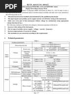 Manual Chint DTSU666 D Vico Export Solar Energy